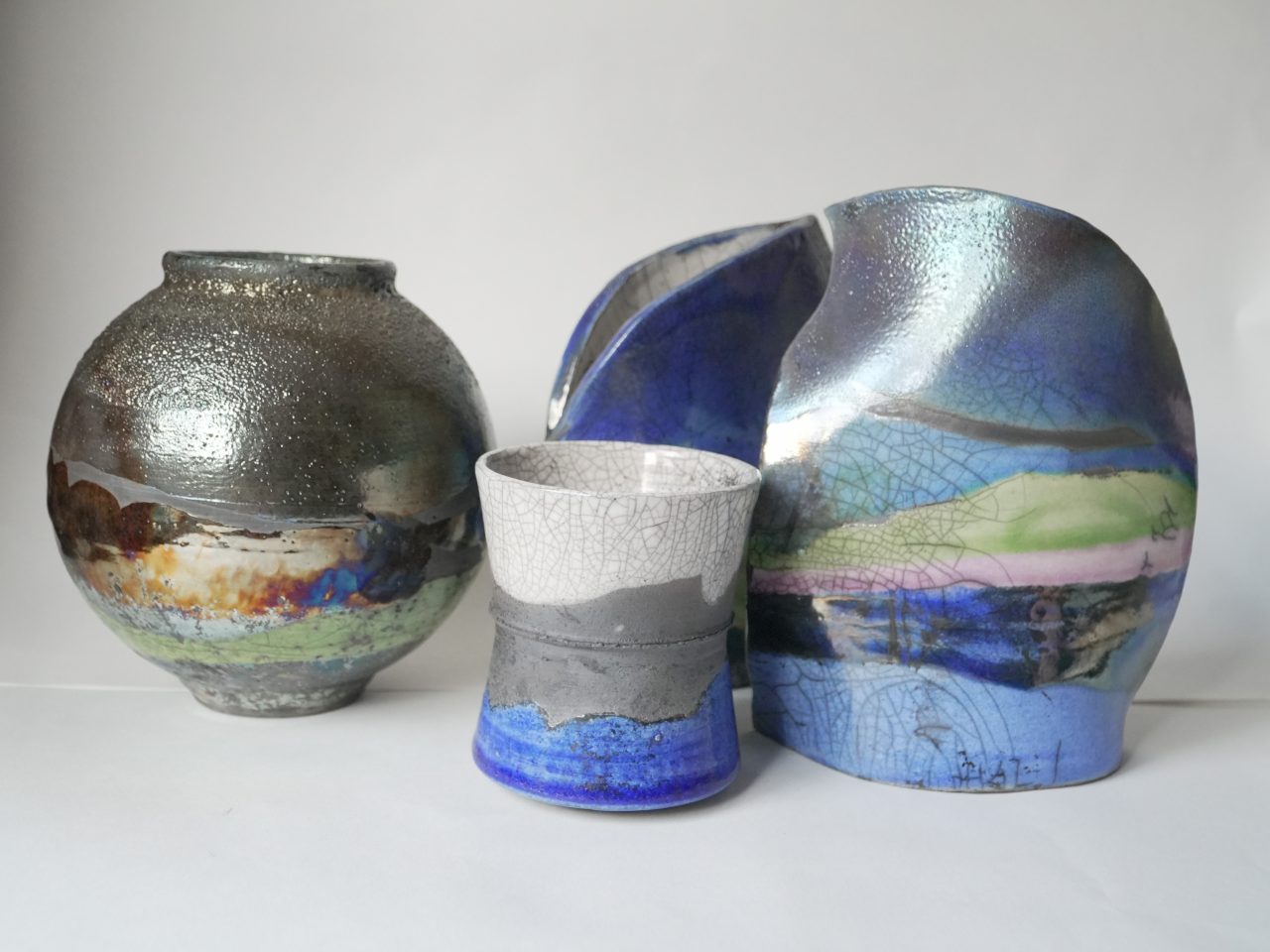 Amanda Toase Collection of landscape inspired ceramics