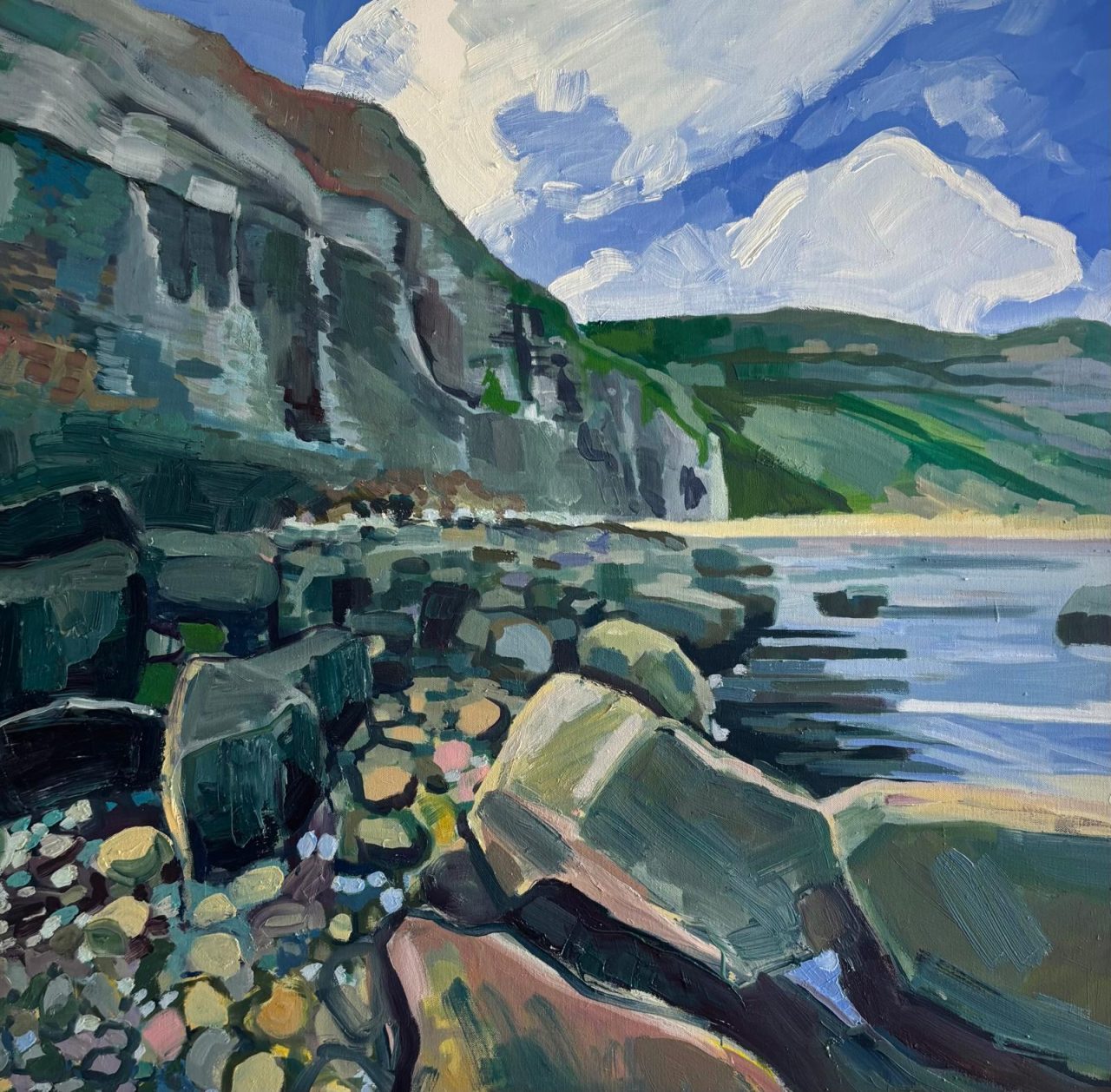 Whitby Coastline Shirley Hudson 1