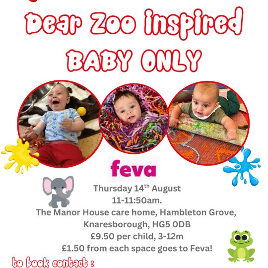 Dear Zoo inspired Baby Only Intergenerational ARTventurers Workshop