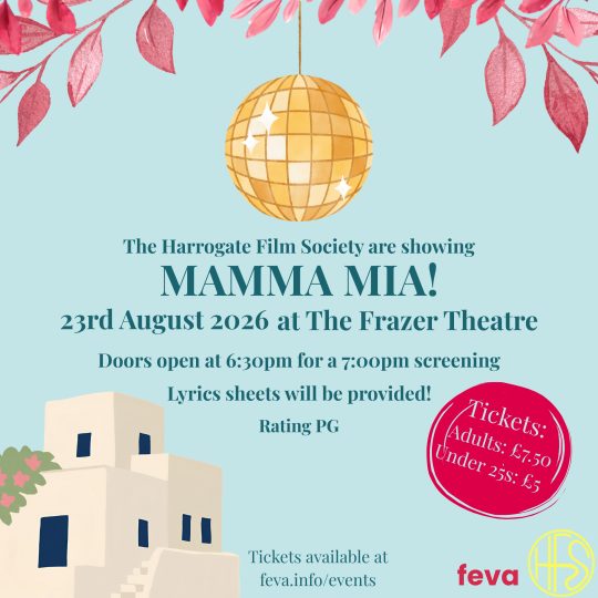 Mamma Mia Film Screening with Harrogate Film Society