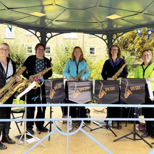 Spa Sax Showtime 2pm 2 x 45 minute performances