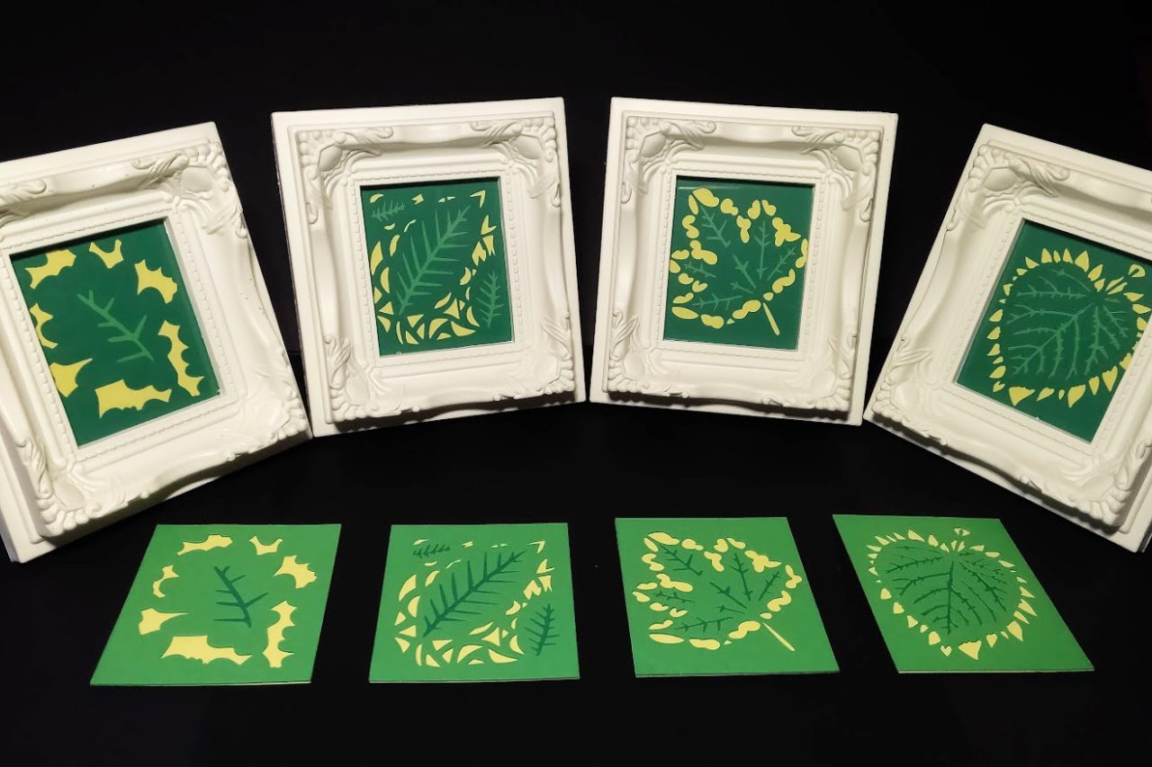 Douglas Papercutting workshop at Henshaws