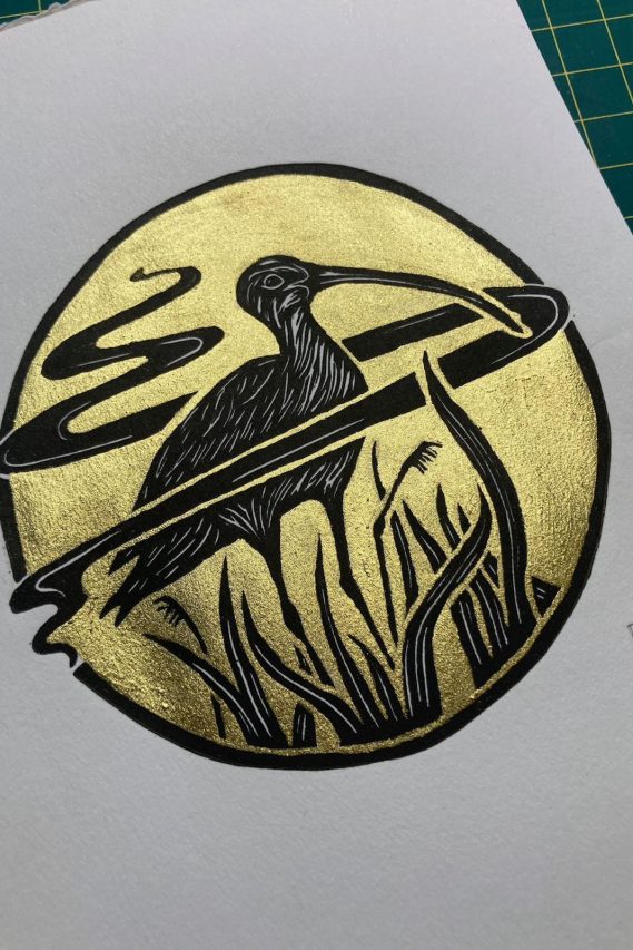 Frances Payne Gilded Curlew