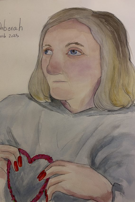 Debs Drawing and watercolour Natalie Henshaws AC
