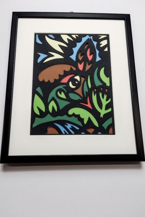 Douglas Papercutting workshop Henshaws